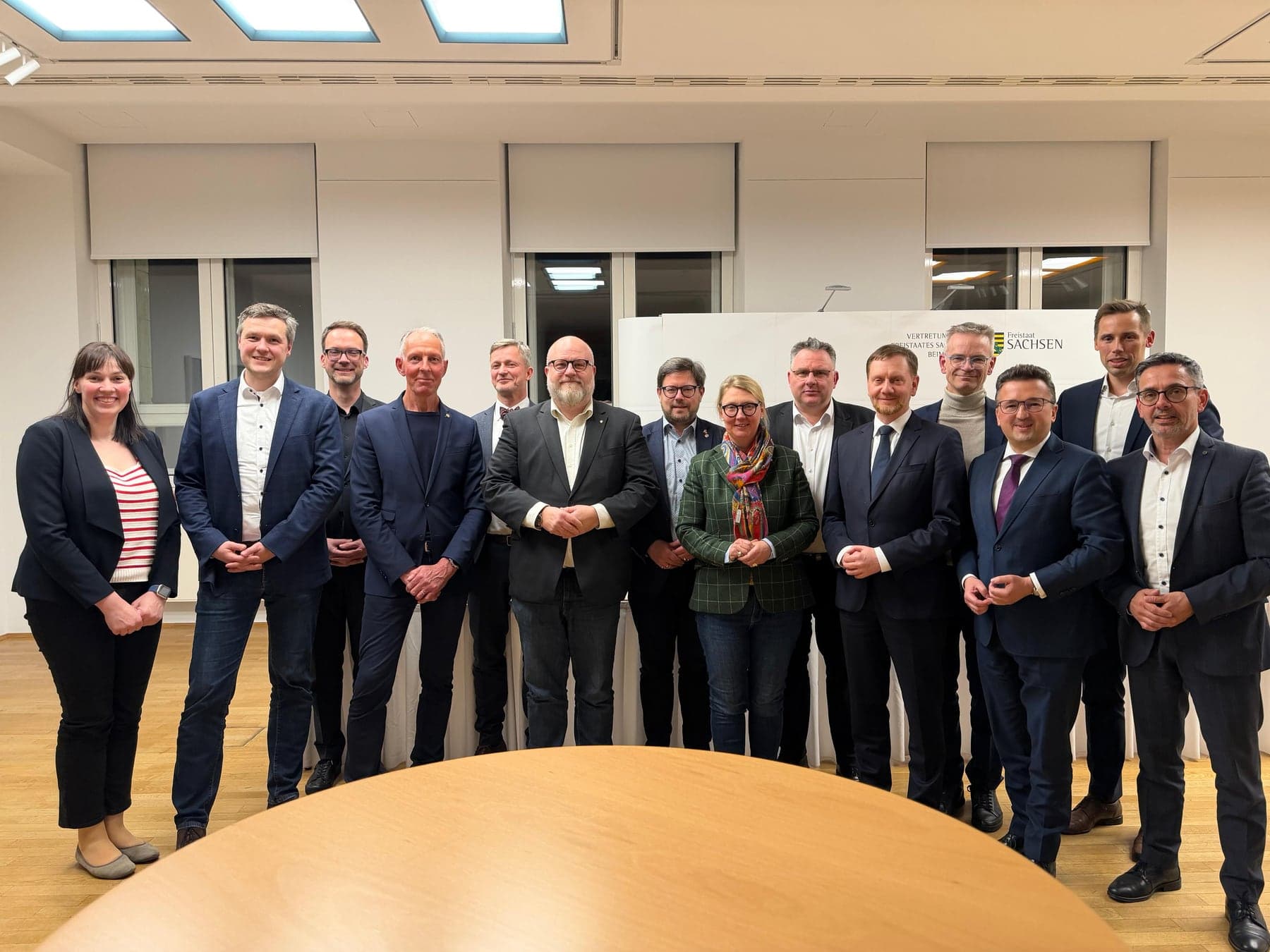 Sächsische Union im Bundesrat in Berlin