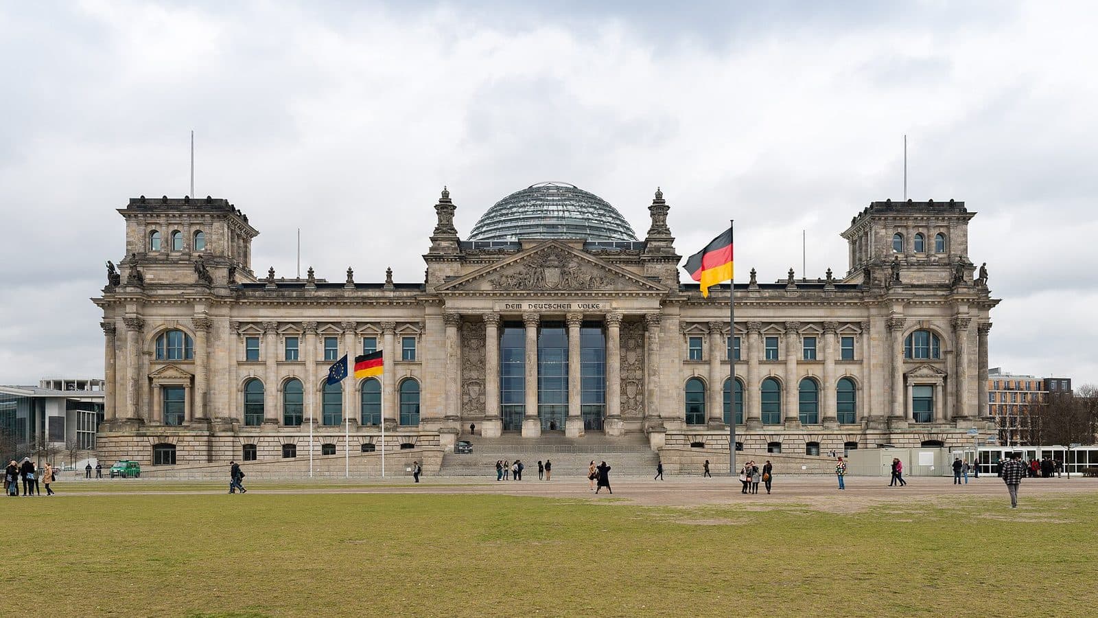 Reichstagsgebäude in Berlin – Sitz des Deutschen Bundestages